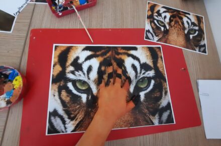 OptimaMed Wiesing: Kreative Krafttiere und -blumen