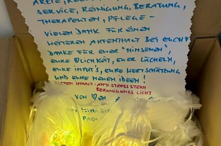 OptimaMed Wiesing - Ein Geschenk, das von Herzen kommt!