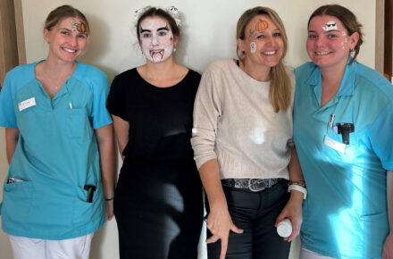 Halloween-Programm im Rehazentrum für Kinder und Jugendliche Wiesing