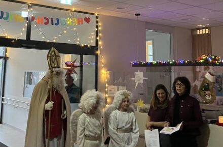 Nikolaustag im Wiesinger Rehazentrum für Kinder und Jugendliche