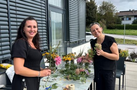 Kinderreha Wiesing: Vorbereitungen für den Tag der offenen Tür