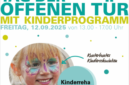 Tag der offenen Tür im OptimaMed Rehabilitationszentrum für Kinder und Jugendliche Wiesing